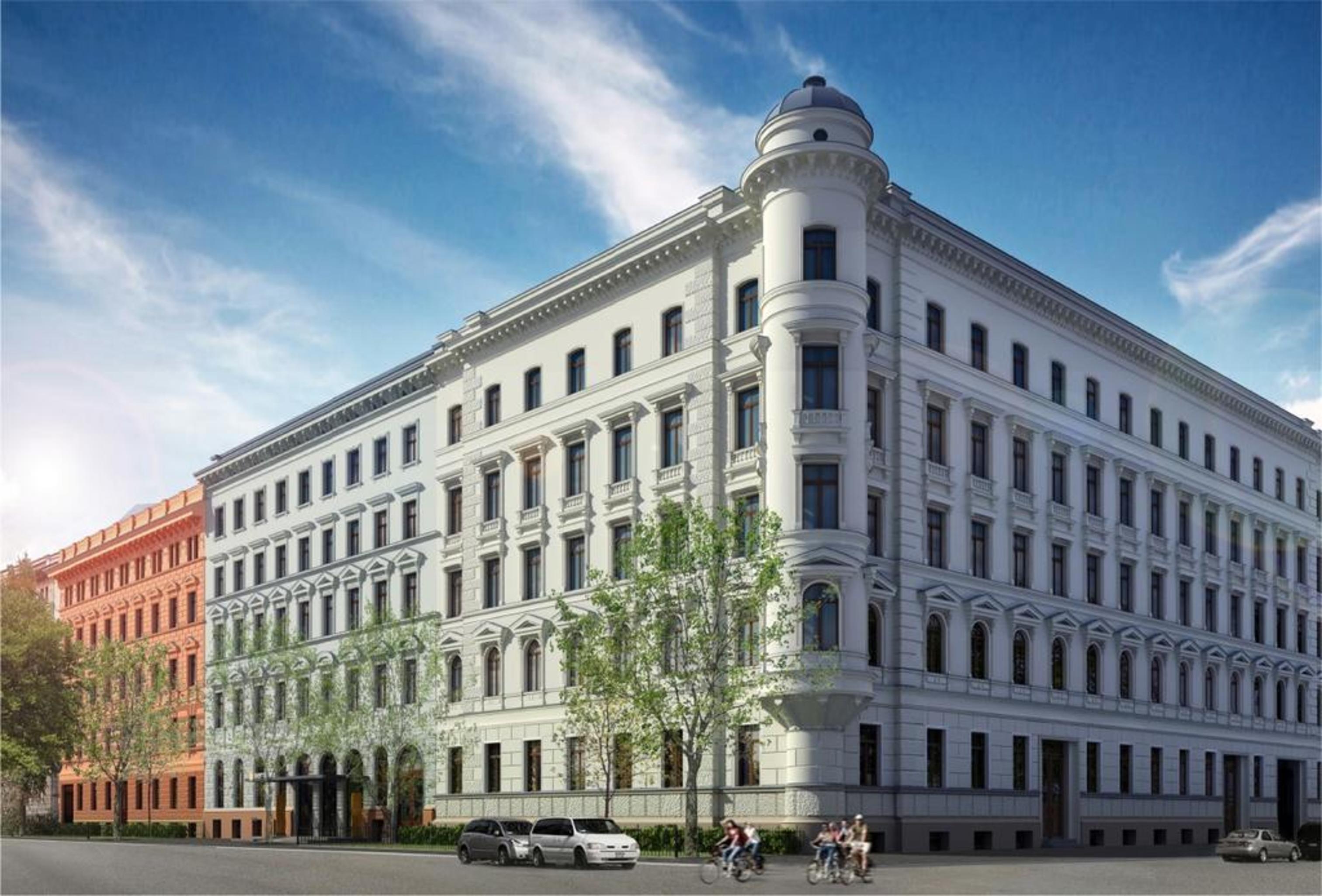 Grand Poet Hotel And Spa By Semarah Рига Екстериор снимка The building of the university library